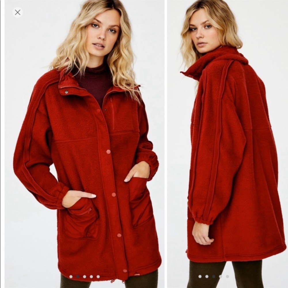 Free People Glacier Fleece Jacket